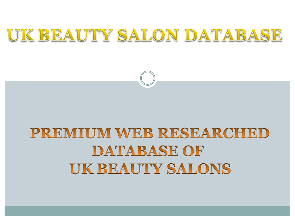 UK Beauty Salon Database