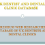 Buy database of 2K+ UK Dentists & Dental Clinics