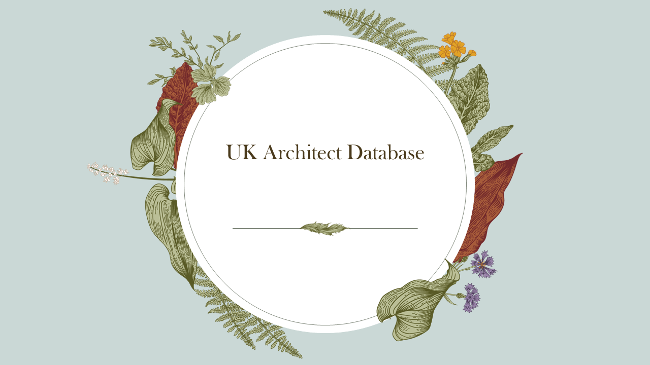 UK Architect Database