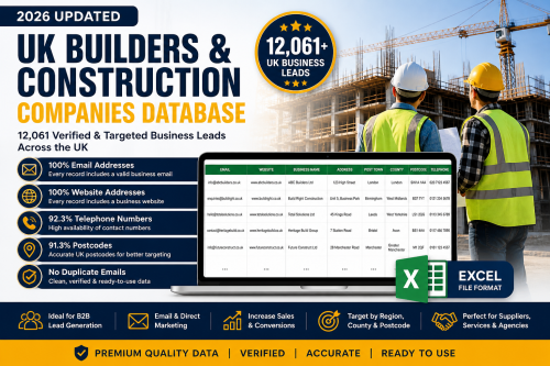 UK Construction Business Database