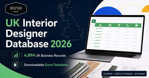 UK interior designer database Bitrixa Limited