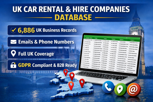 UK Car rental database